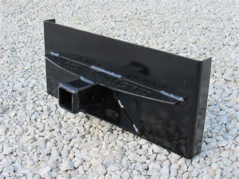 bobcat skid steer attachment trailer hitch receiver|bobcat skid steer tiller attachment.